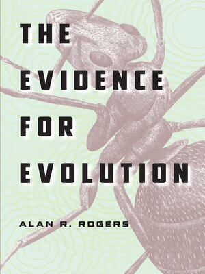 cover image of The Evidence for Evolution